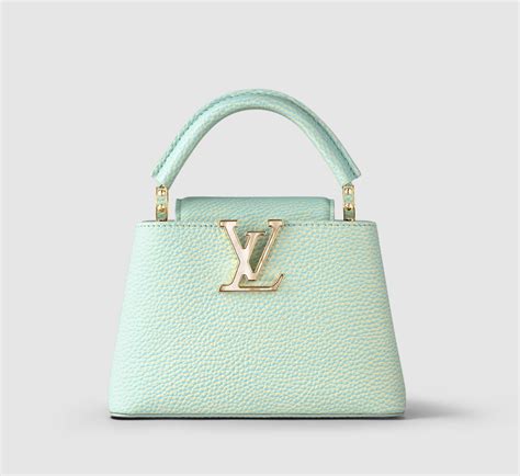 lv capucines mini green